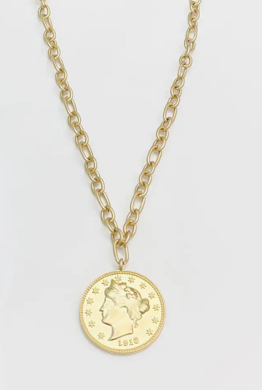 Liberty Head Necklace