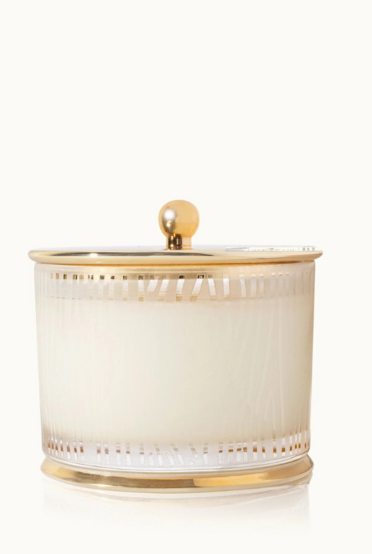 Frasier Fir Gilded Frosted Grain Candle