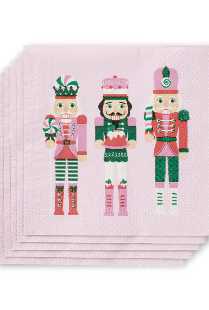 Sugar Plum Soldiers Cocktail Napkins
