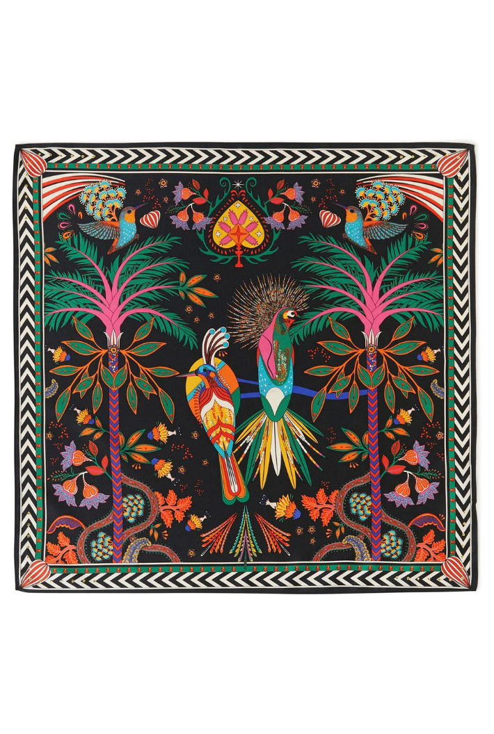 Magic India Mini Scarf Black