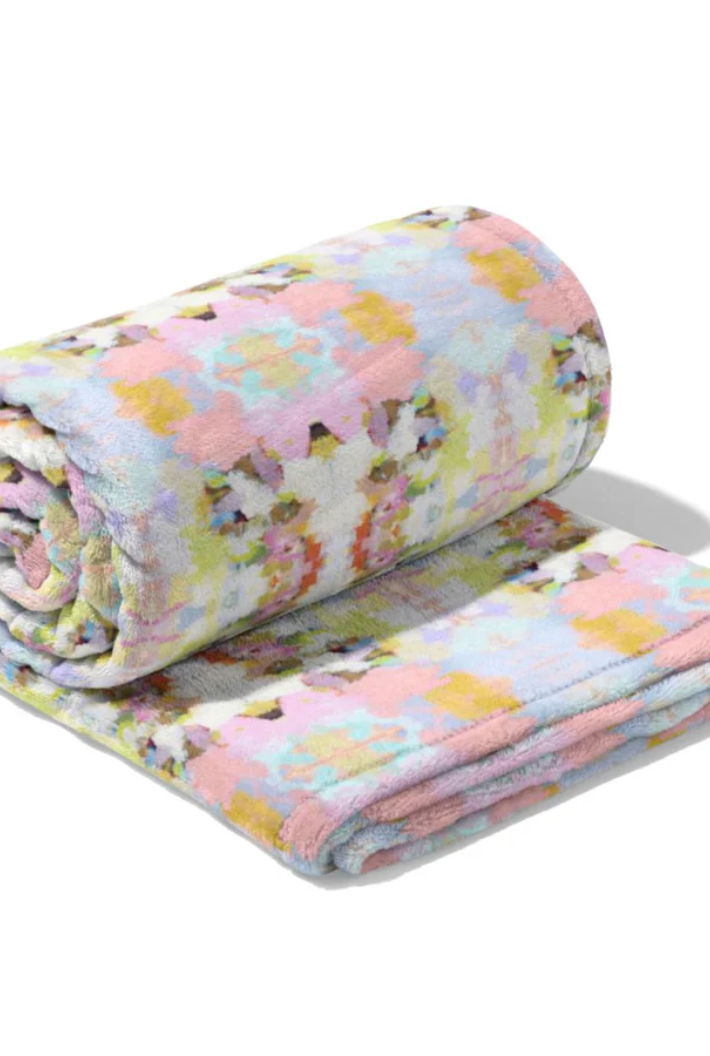 Brooks Avenue Pink Fleece Blanket