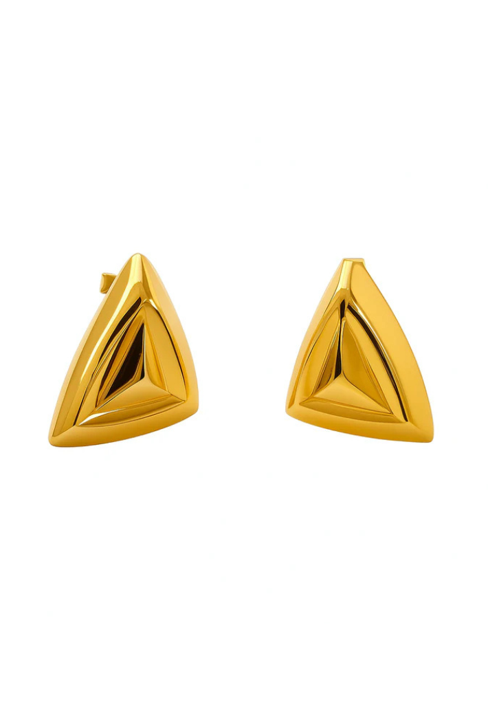 Medium Golden Angles Studs