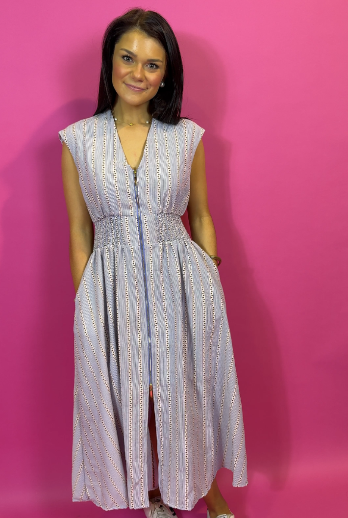 Vera Striped Dress