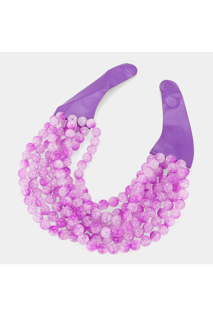 Chunky Acrylic Bead Necklace