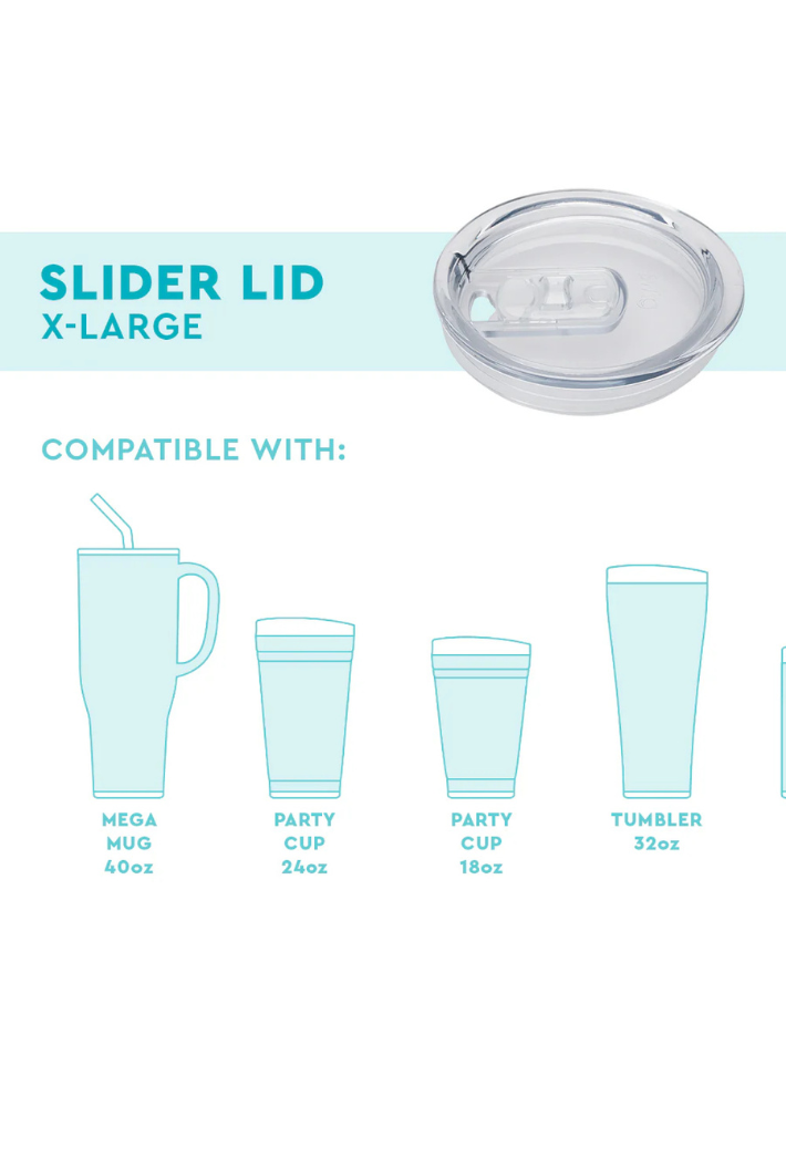 Clear Lid - XL Slider