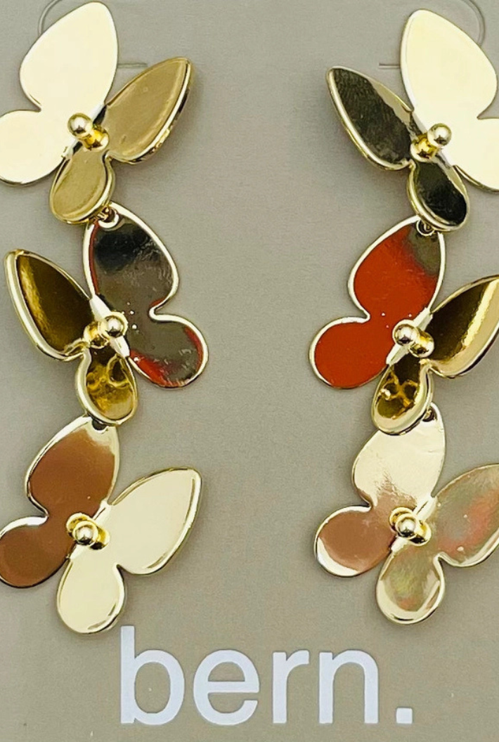 Butterfly Cascade Earrings