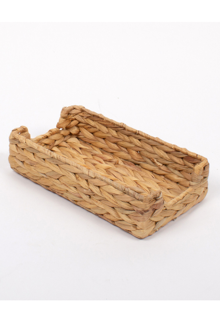 Natural Woven Guest Towel Tray