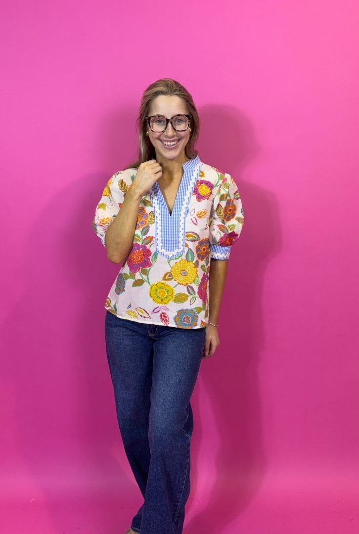 Spring Blooms Top