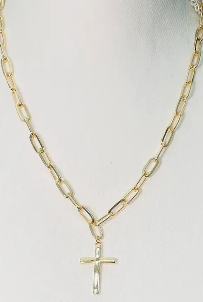 Cross Charm Necklace