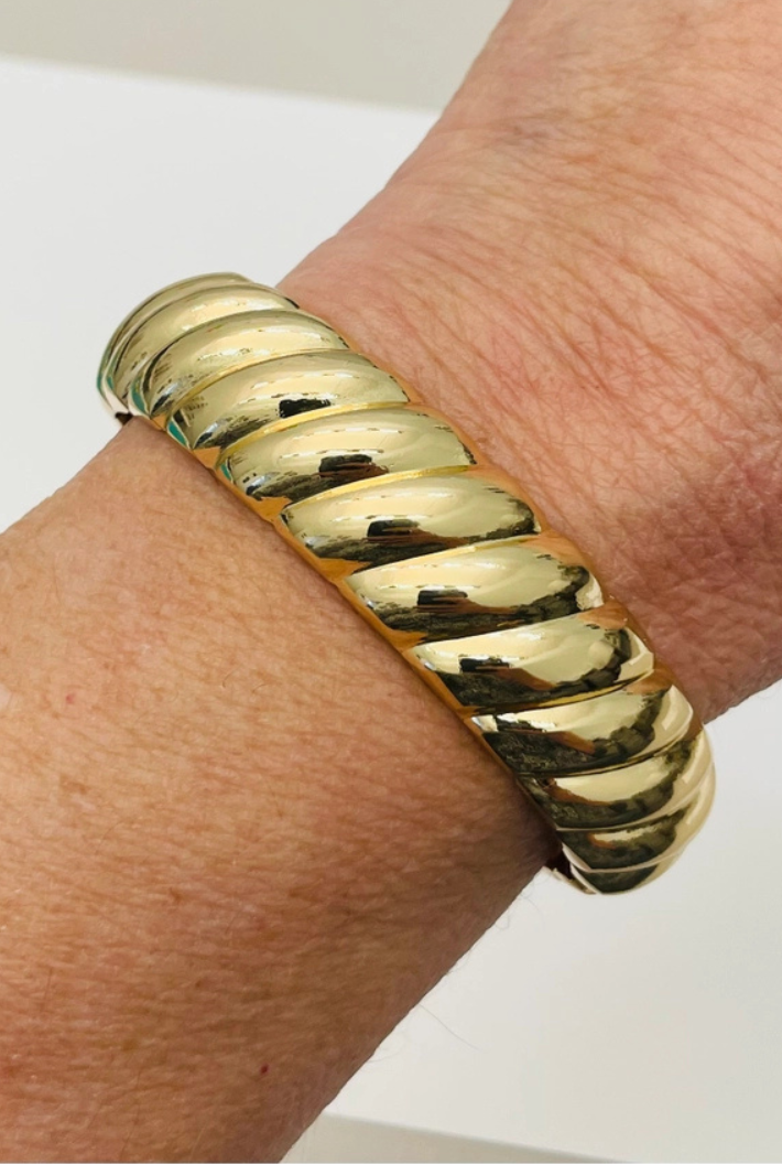 Cable Hinge Bracelet