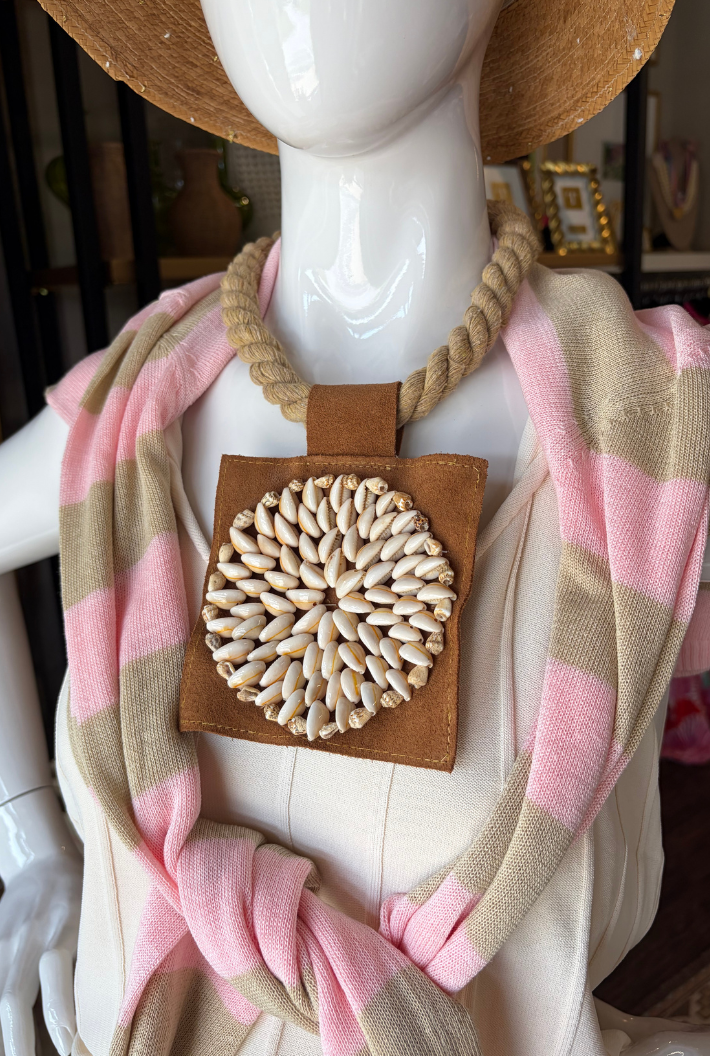 Cowrie Pendant Necklace