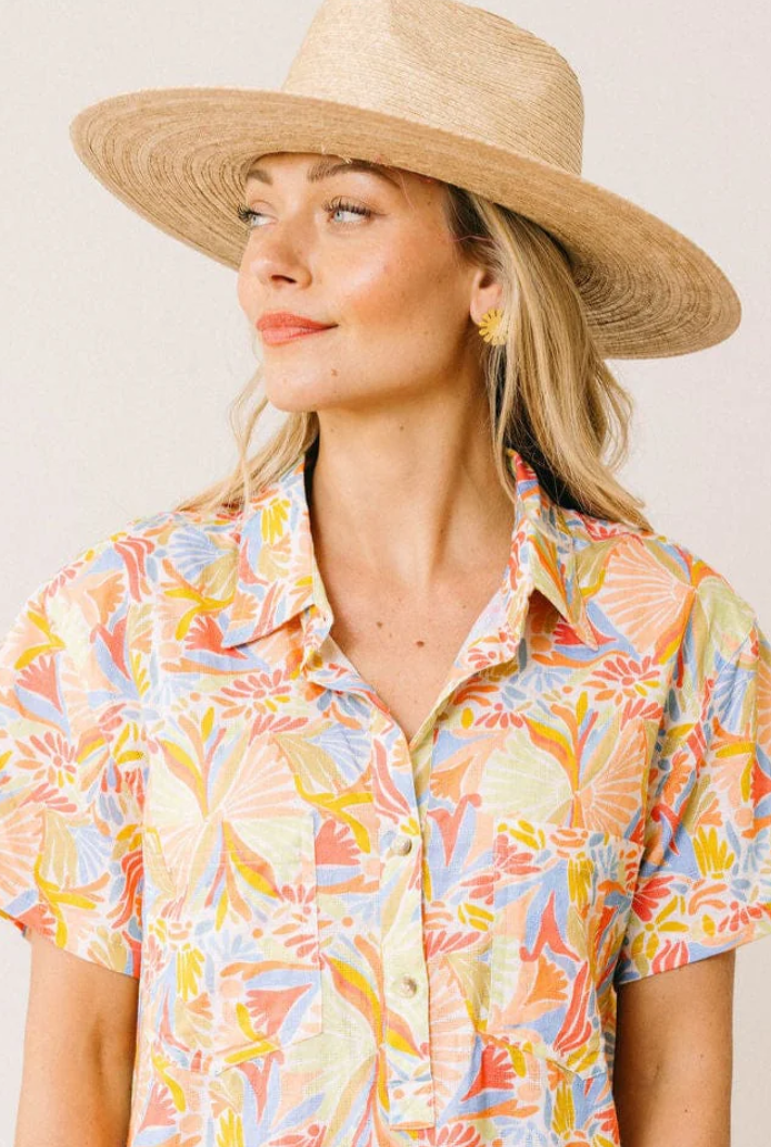 Island Blooms Get Away Mini Dress