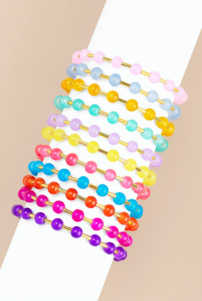 Glass Bead Magnet Bracelet