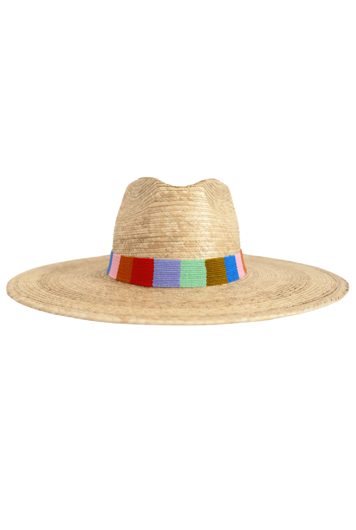 Confetti Stripe Palm Hat