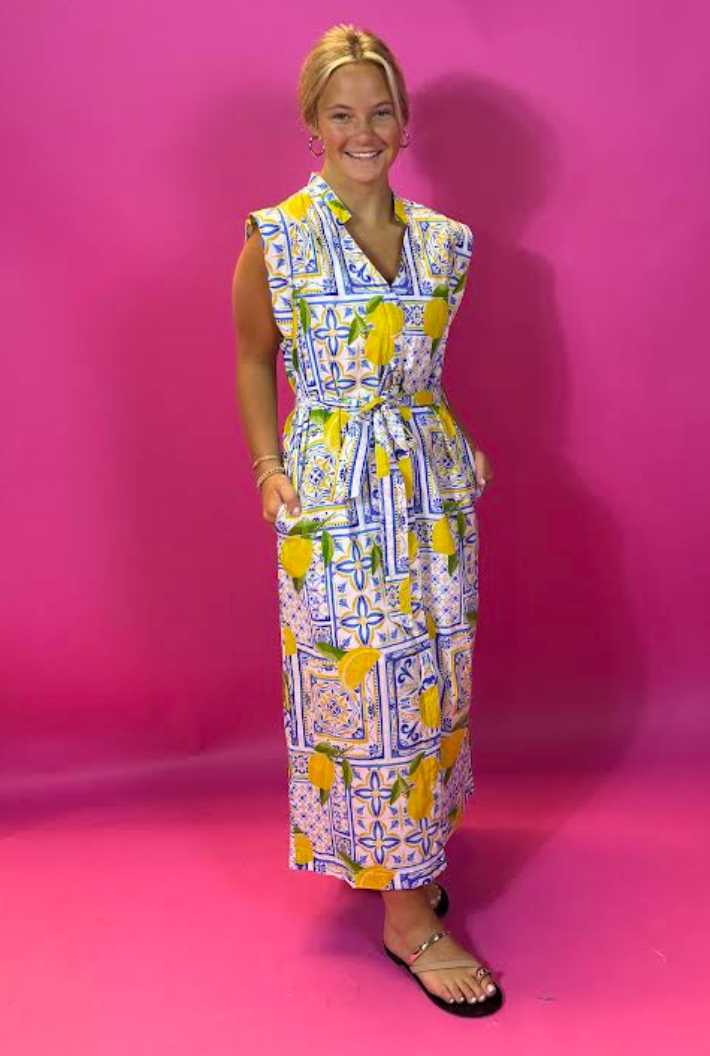 Lemon Tie Midi