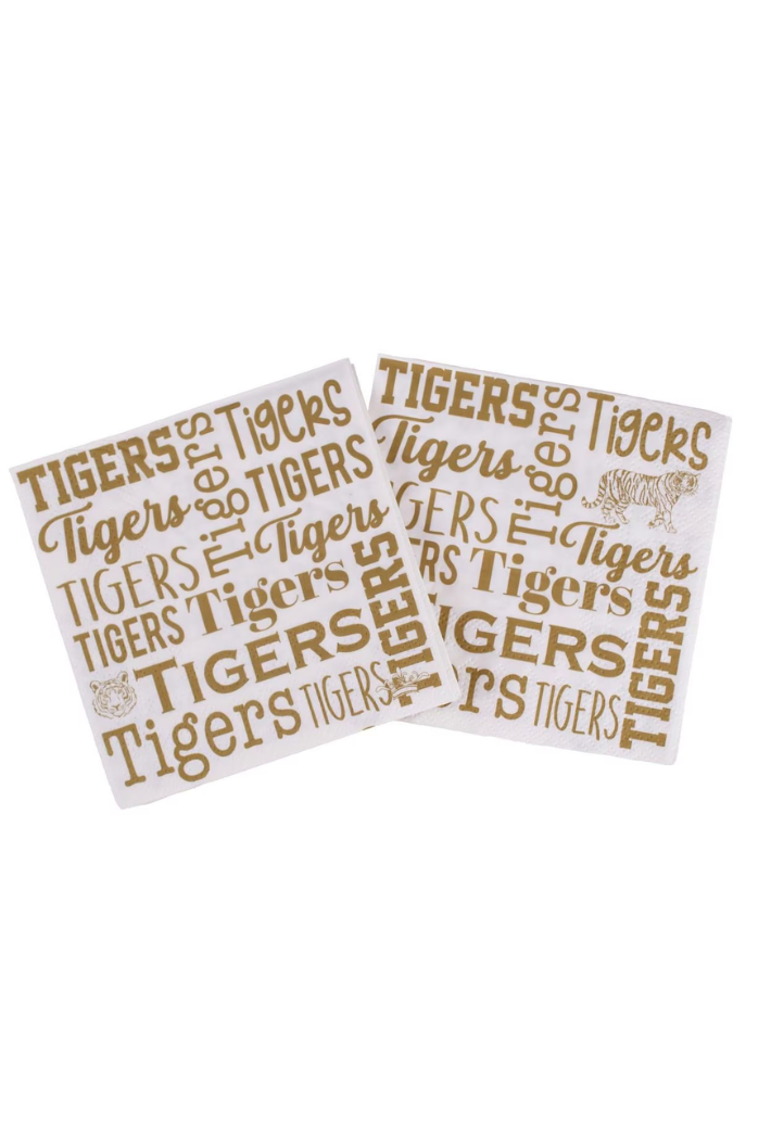 Tigers Cocktail Napkins