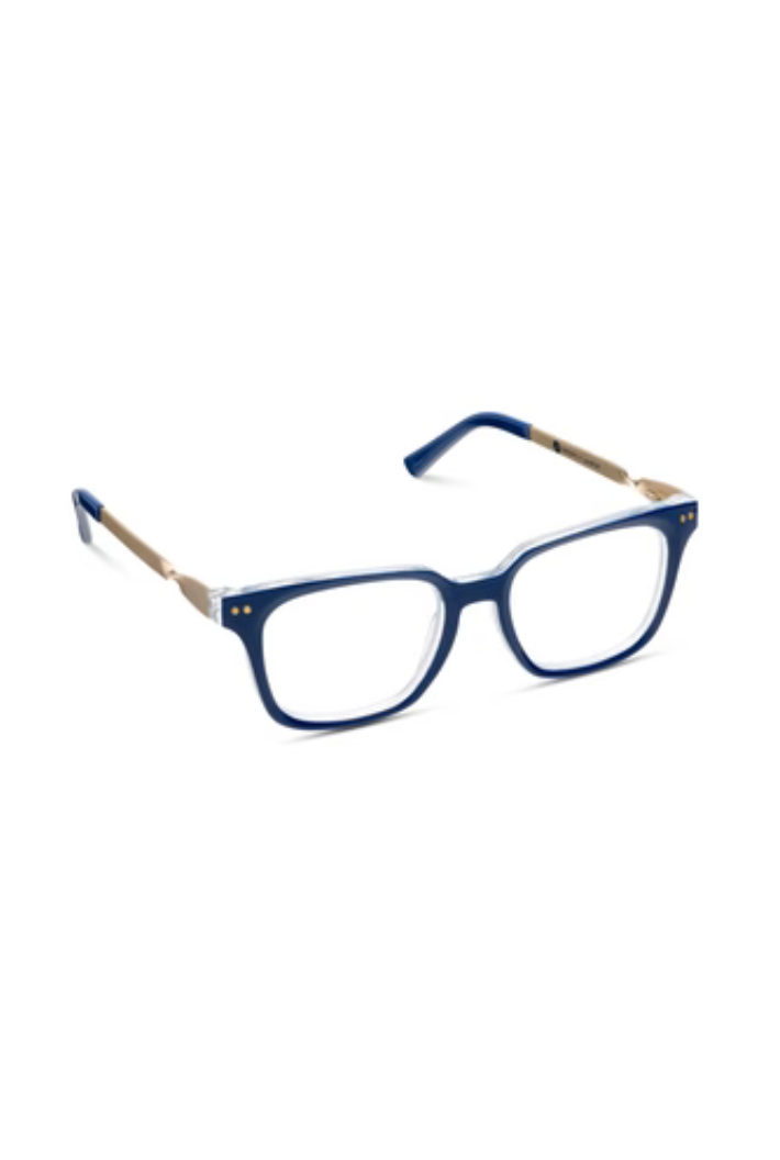 Navy Sidebar LP Glasses