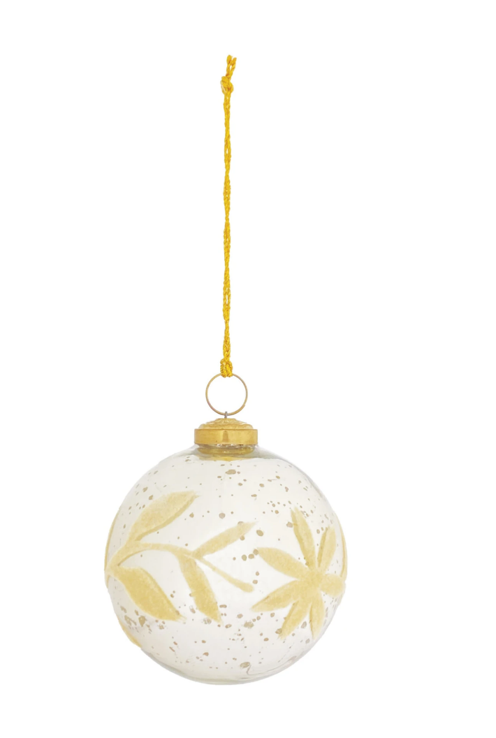 Gold Mercury Ornament