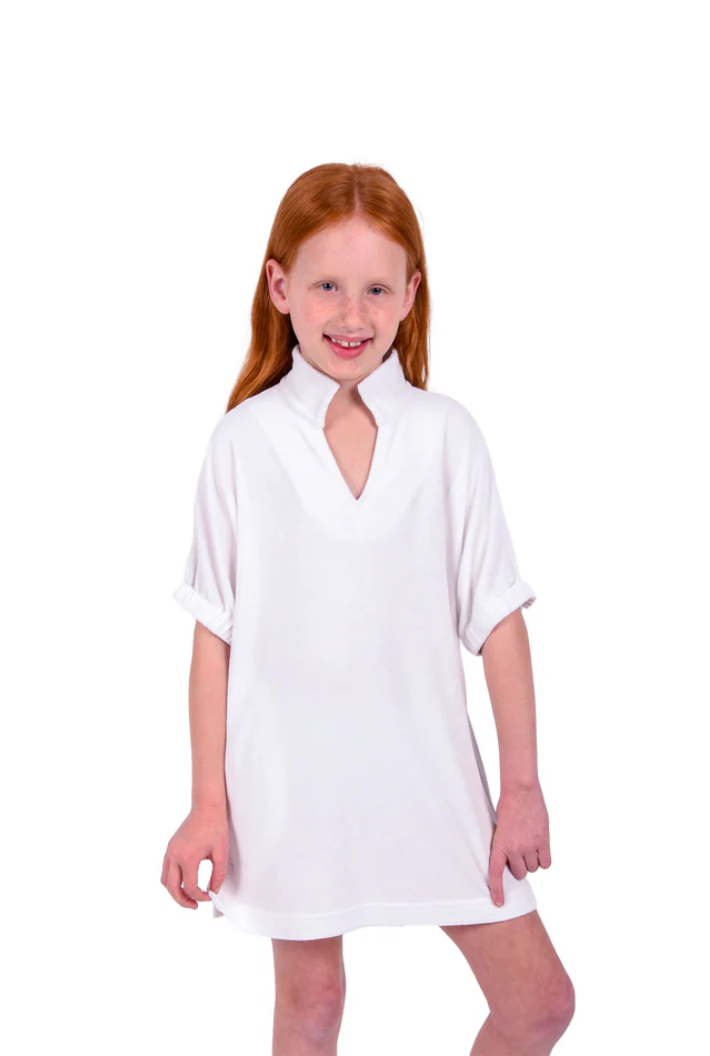 Lil Poppy Dress White