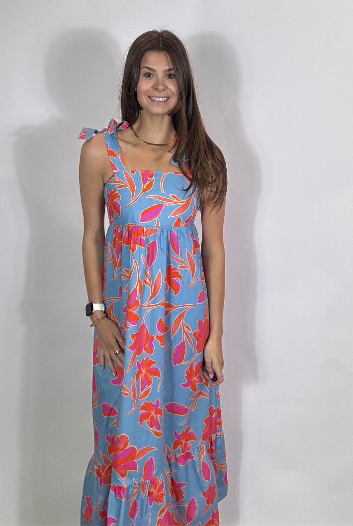 Hawaiian Flower Maxi
