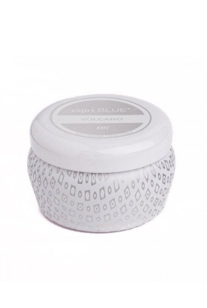 Volcano Mini Tin White