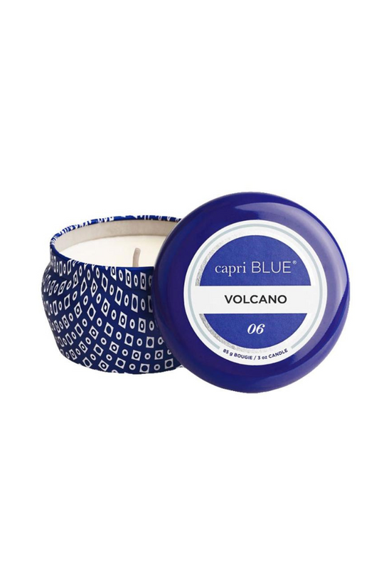 Volcano Mini Tin Blue