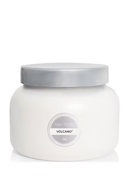Volcano Signature White Candle