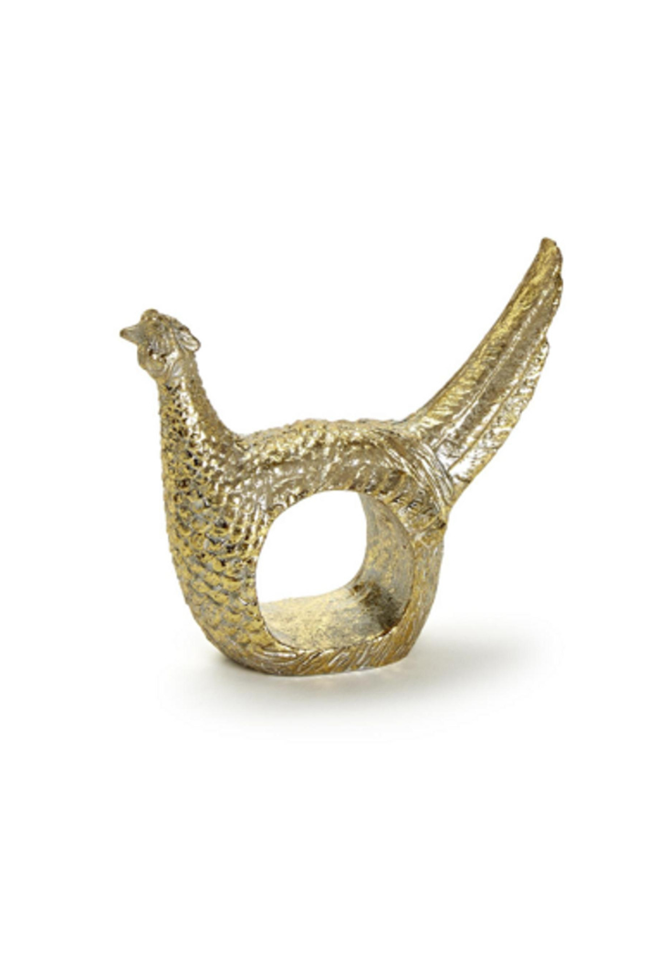 Golden Pheasant Napkin Ring