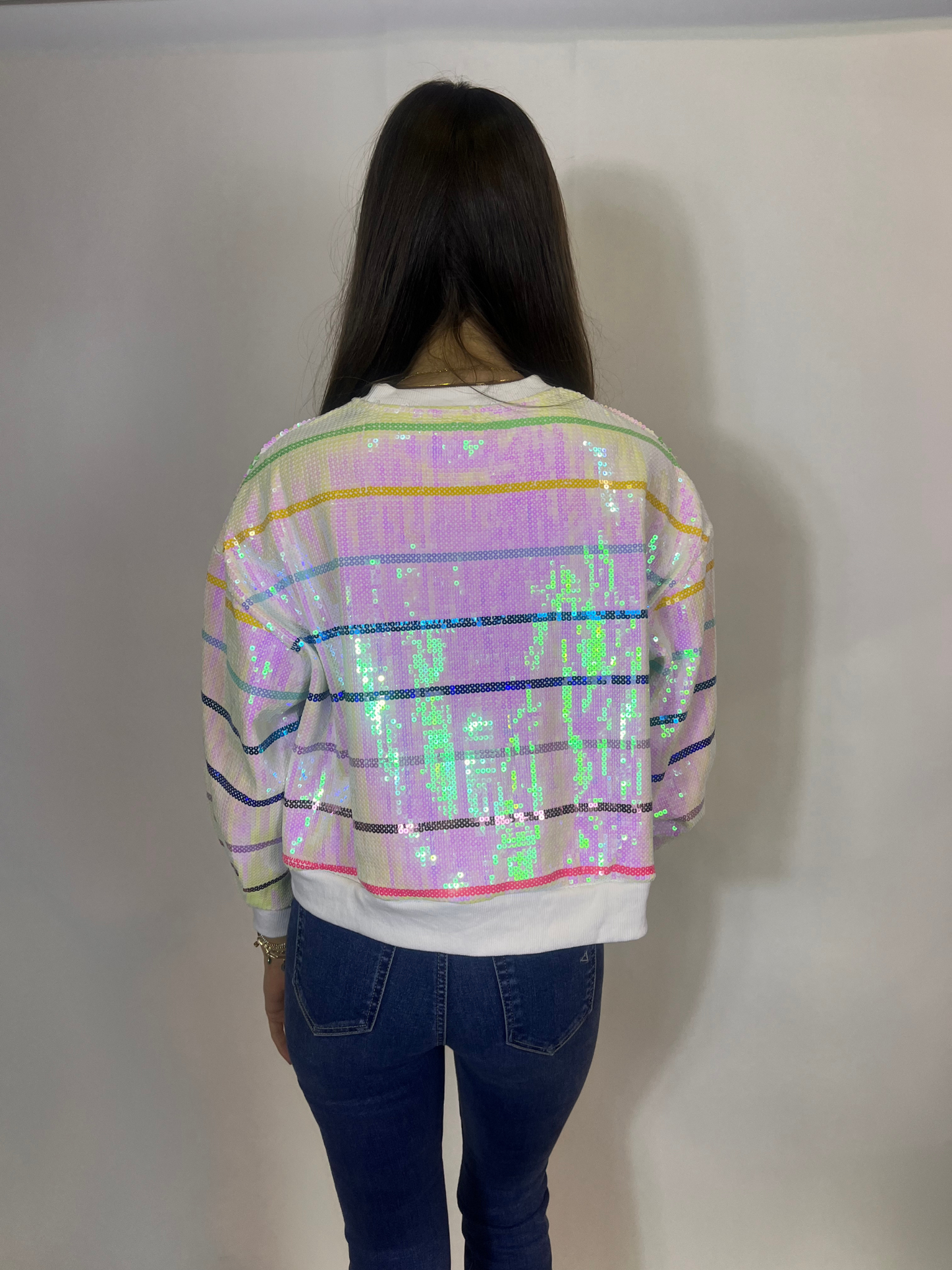 Clemson Sequin Sweatshirt