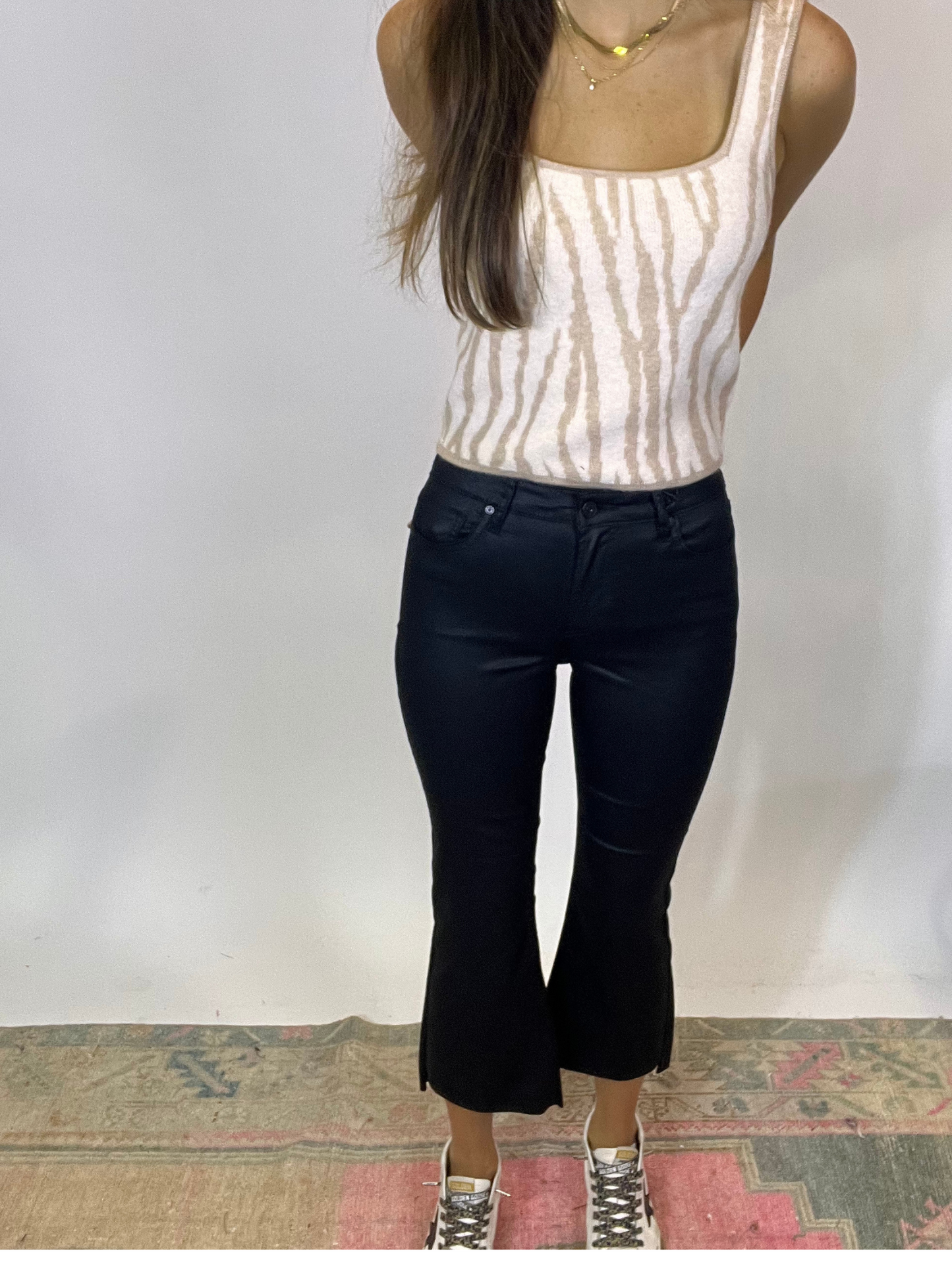 Happi Crop Flare w/ Step Hem