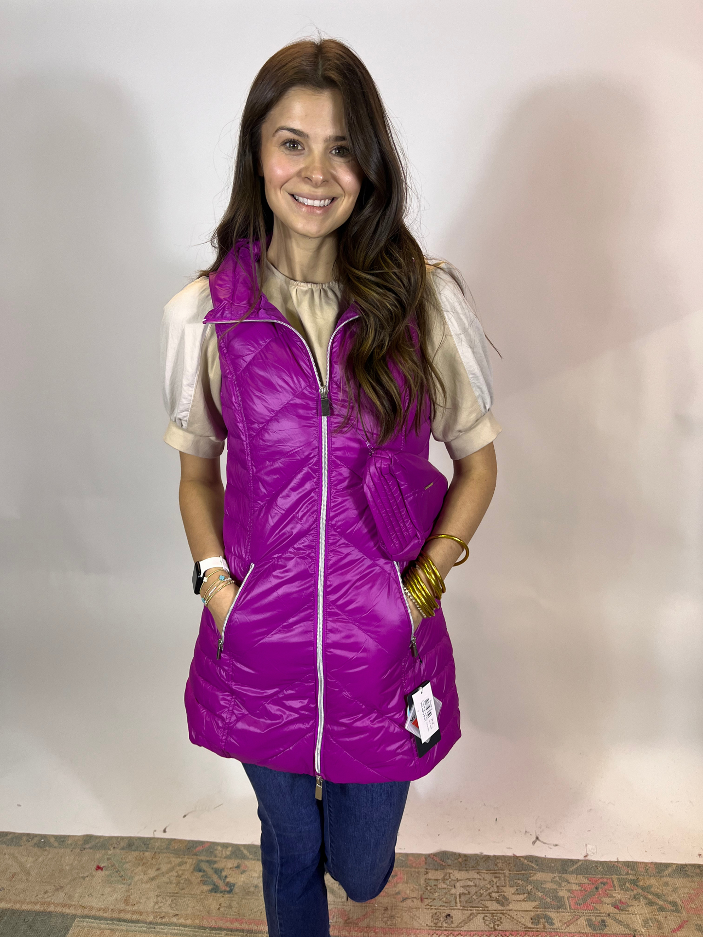 Long Puffer Vest