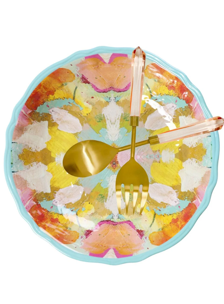 Marigold Melamine Serving Bowl