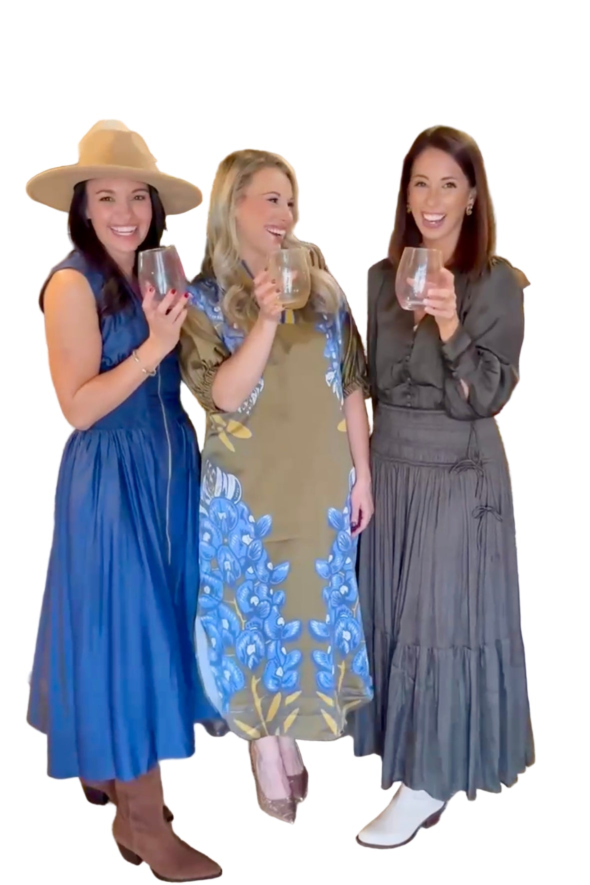 Melory Smocked Waist Maxi Skirt