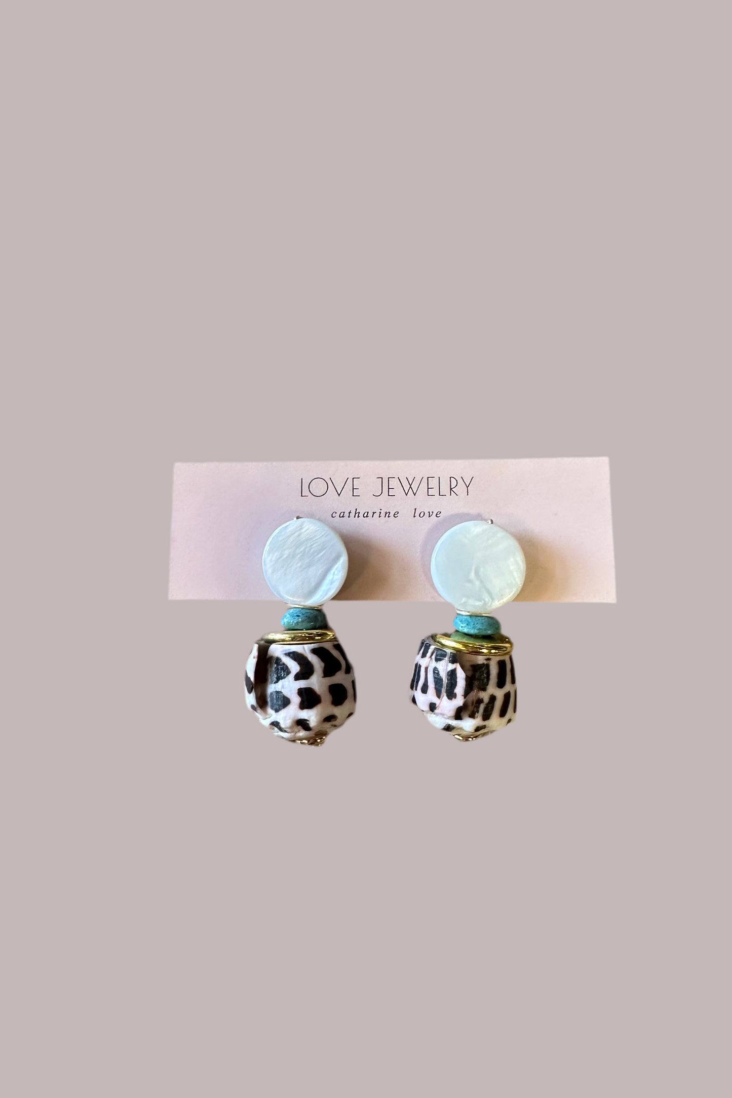 Cone Shell earring