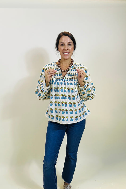 Lily Floral Top