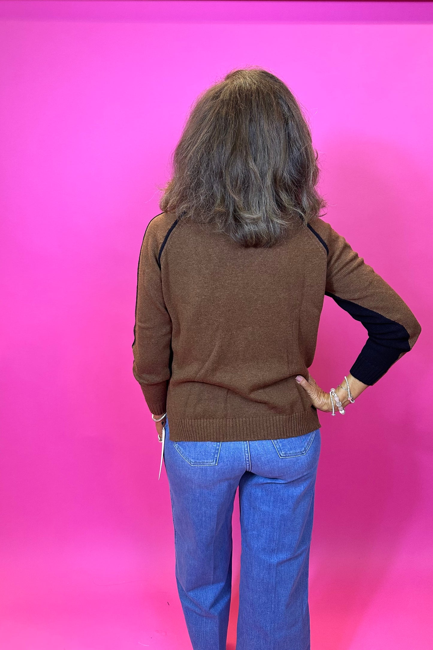 Reversible Funnel Sweater