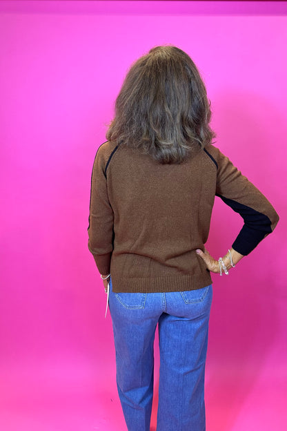 Reversible Funnel Sweater