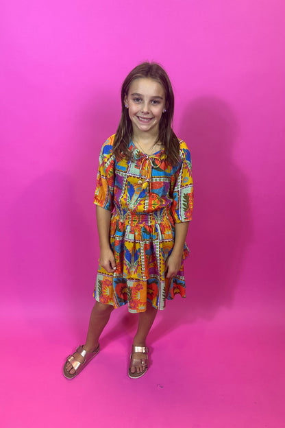Georgia Dress- Orange