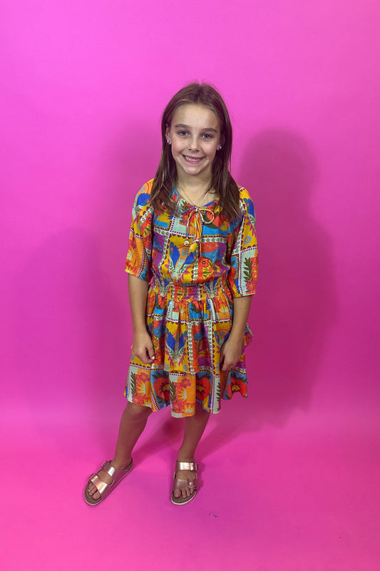 Georgia Dress- Orange