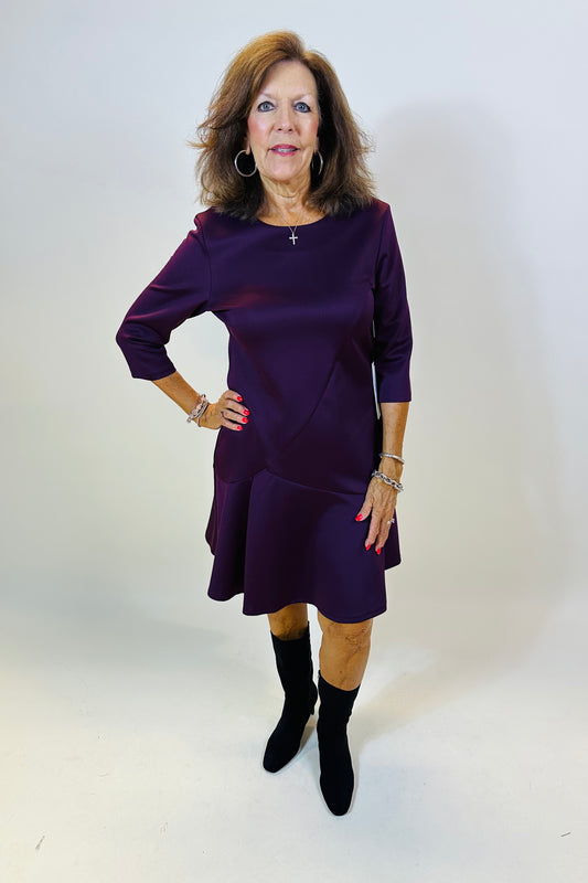 Peyton Plum Dress