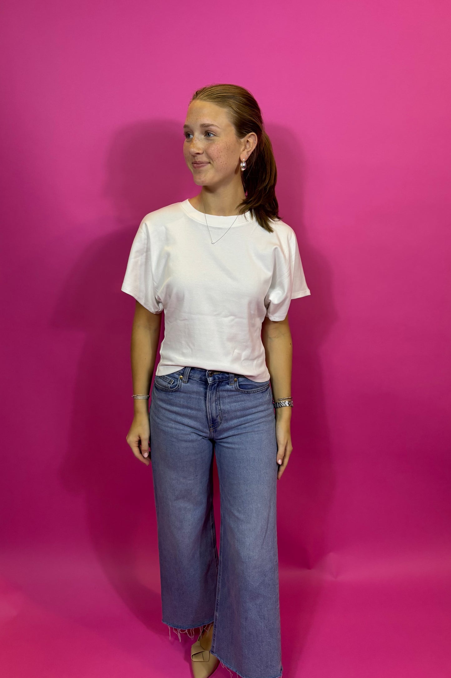Angel Crew Neck Top
