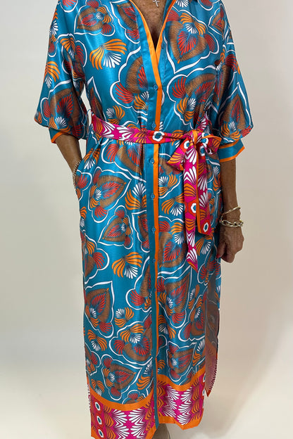 Tangerine Tide Dress