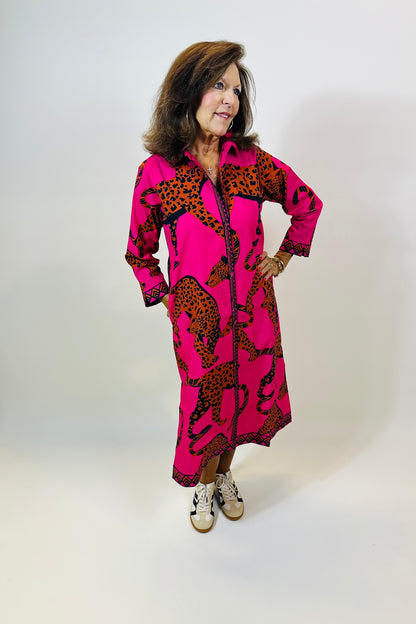 Eliza Leopard Maxi