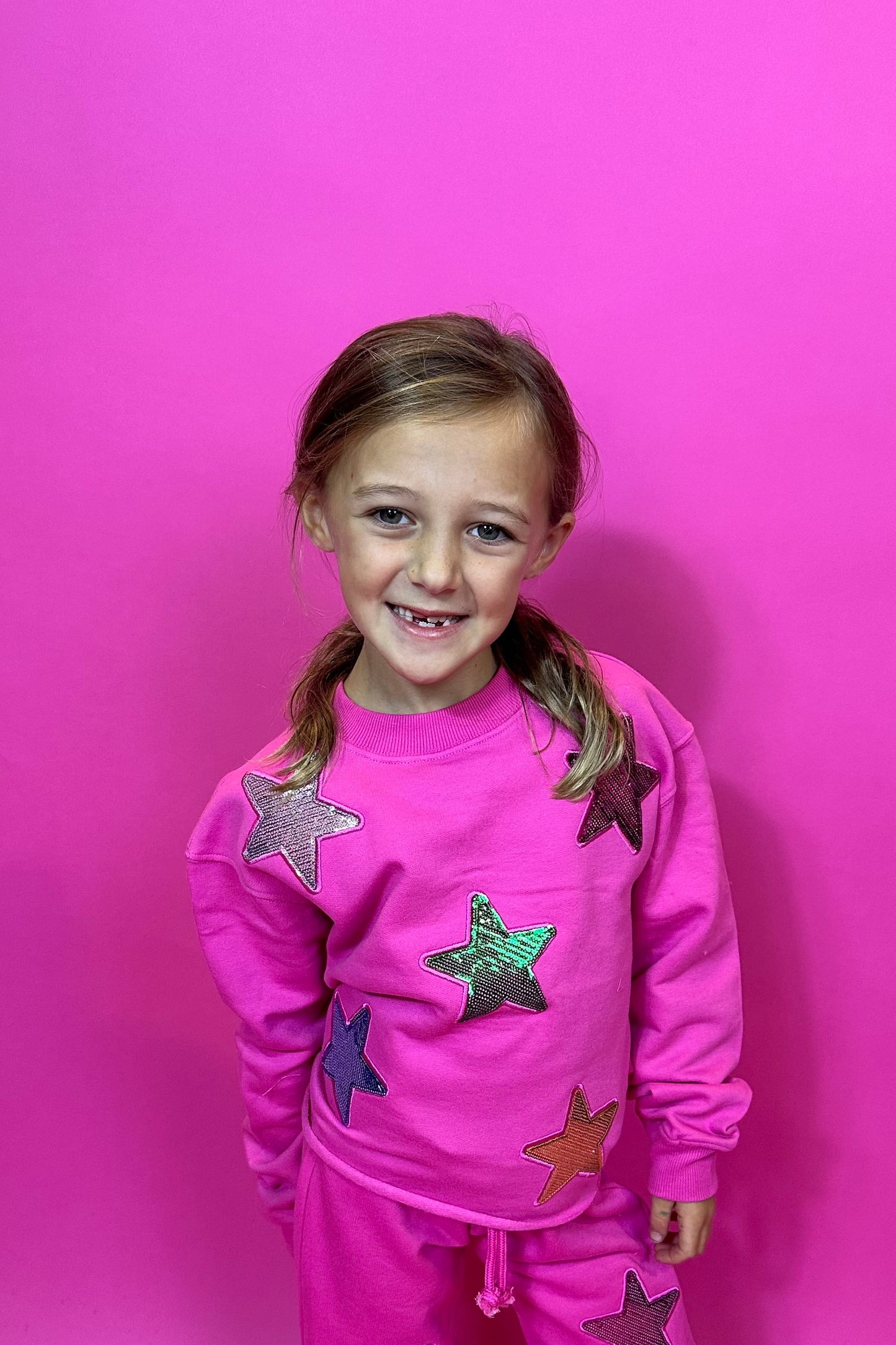 Sequin Star Sweatshirt