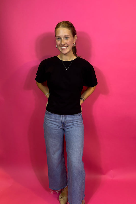 Angel Crew Neck Top