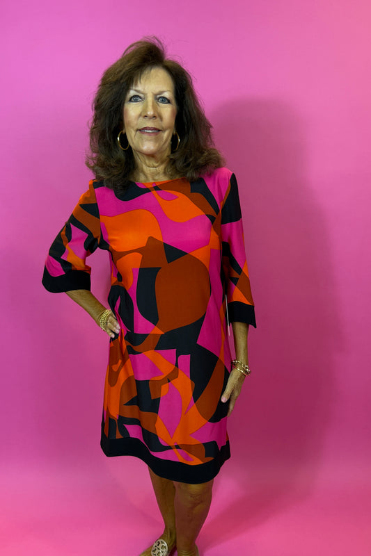 Pop of Color Dress