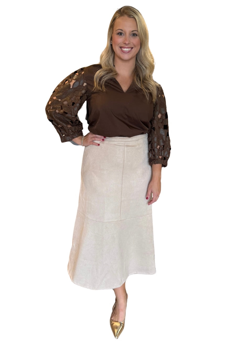 Suede Days Skirt