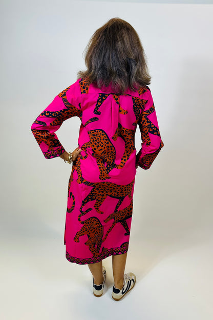 Eliza Leopard Maxi