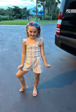 Stripe Girls Romper