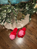 Amore Slippers, Red